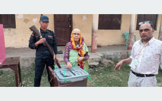 Voting begins in Tanahun 1