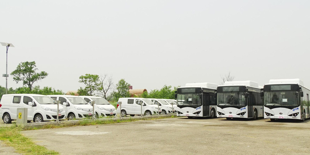 लुम्बिनीमा लामाे समयदेखी अलपत्र विद्युतीय बस सञ्चालनकाे बाटाे खुल्याे