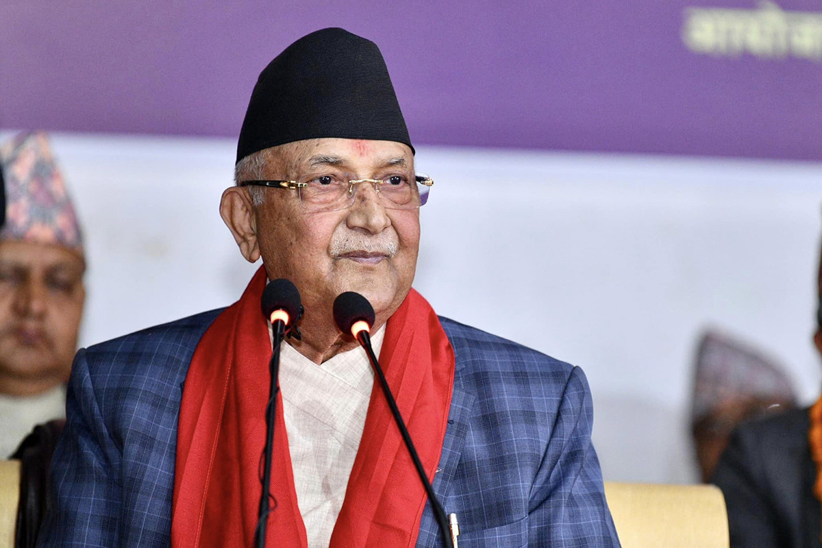 केपी शर्मा ओली प्रधानमन्त्रीमा नियुक्त