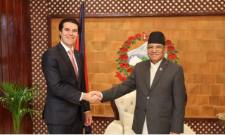 Visiting Australian assistant minister calls on PM Dahal