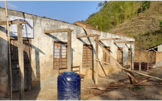 हावाहुरीबाट विद्यालयमा क्षति, पठनपाठन प्रभावित