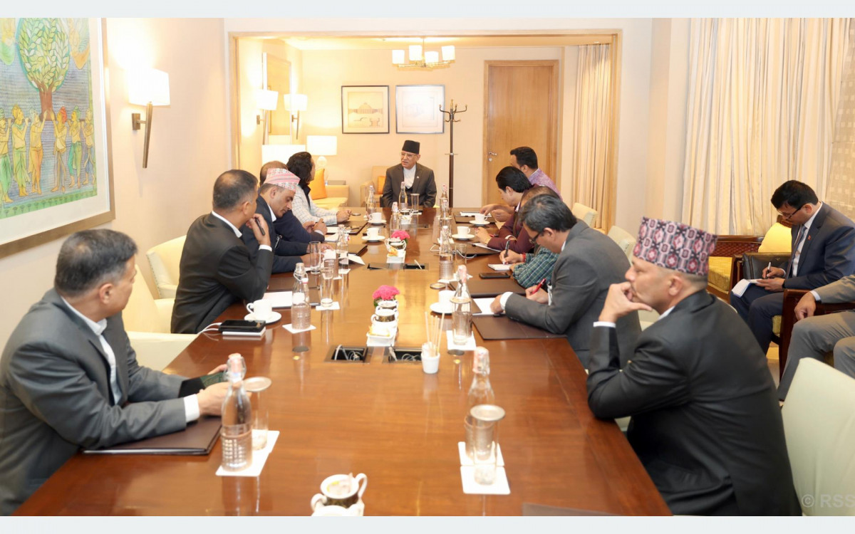 ऊर्जा व्यापारमा ‘ब्रेक थ्रु’ भयो : प्रधानमन्त्री दाहाल