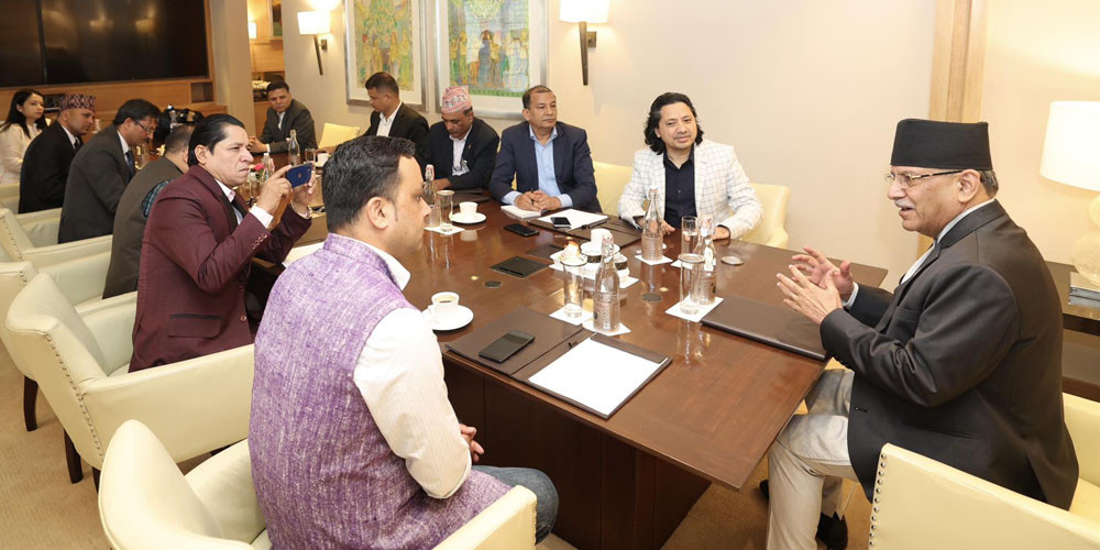 वान-टु-वान वार्तापछि परिस्थिति सहज भयो : प्रधानमन्त्री प्रचण्ड