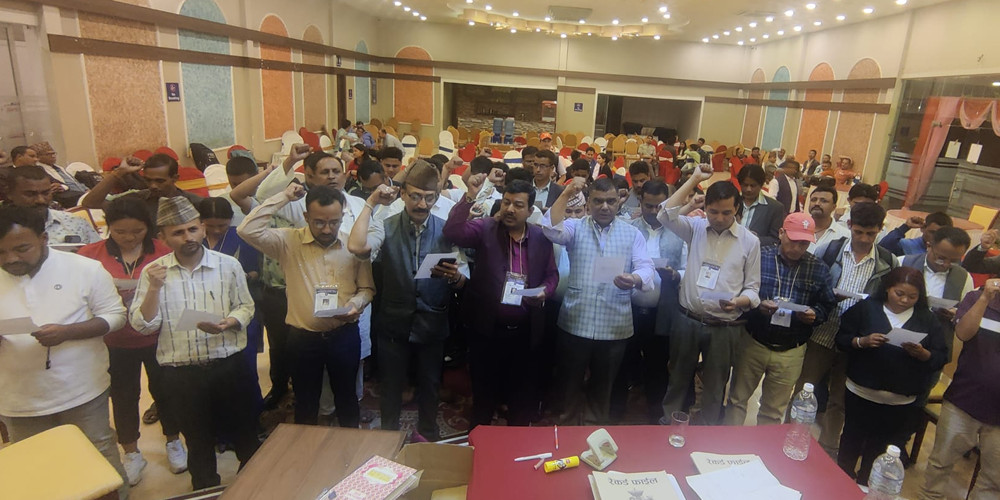 Subedi elected President of Socialist Press Association