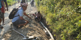 म्याग्दीमा ८८ हेक्टर जमिनमा सिँचाइ सुविधा विस्तार