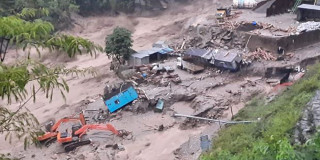 सिक्किममा पहिरोबाट सय बढी घरमा क्षति