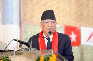 संसद विघटन गर्ने शक्तिले संविधान संशोधन हुन दिएनन् : प्रचण्ड
