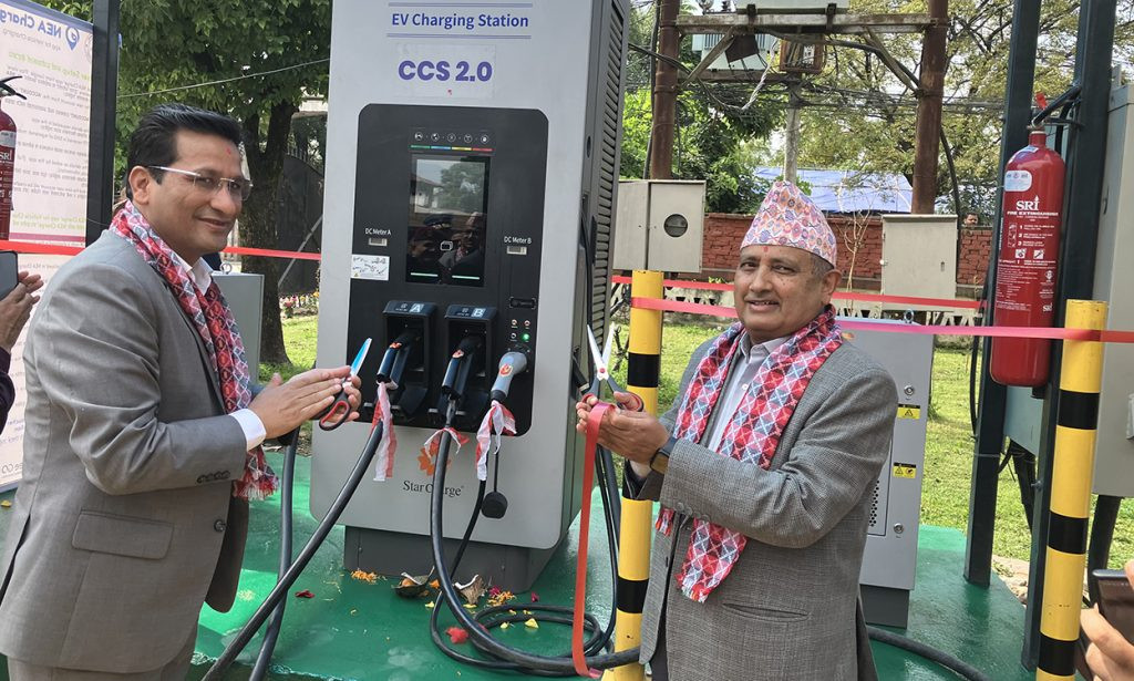 एकै पटक ५१ वटा विद्युतीय चार्जिङ स्टेसन सञ्चालन