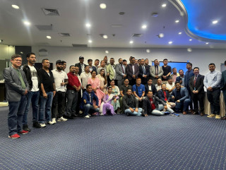 एनआरएनए अध्यक्षका प्रत्यासी महेश श्रेष्ठ कुवेतमा, एनसीसीलाई ५ लाख र केन्द्रमा १० करोडको राहत कोष खडा गर्ने