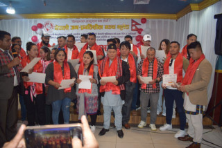 राजन श्रेष्ठलाइ नेतृत्व सुम्पिदै नेजप्र मञ्च कुवेतको पाचौँ राष्ट्रिय अधिवेशन सम्पन्न