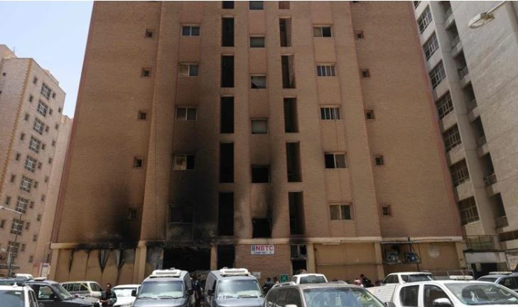 कुवेतको श्रमिक क्याम्प आगलागी : ३ जना नेपाली घाइते