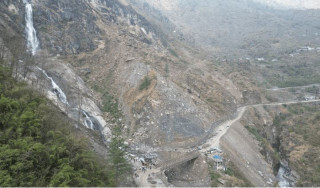म्याग्दी खण्डमा पहिरोको चुनौती