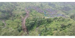 म्याग्दीको ताकममा पहिरोमा घर पुरिँदा दुई जनाको मृत्यु