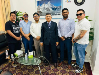 प्रवासी नेपाली मञ्चको पहलमा कुवेतमा ज्यान गुमाएकी महिलाको शव स्वदेश ल्याईदै