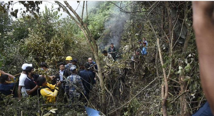 एयर डाइनेस्टीको हेलिकप्टर नुवाकोटमा दुर्घटना,पाइलटसहित पाँचै जनाको मृत्यु