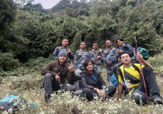 जंगलमा हराएका आन्तरिक पर्यटकको उद्धार