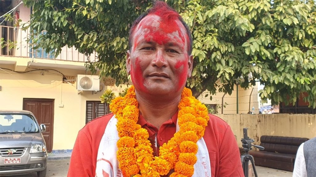 मोरङको ग्रामथान गाउँपालिकाको अध्यक्षमा माओवादीका माझी विजयी