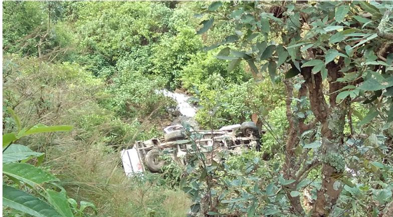 पाल्पामा टिप्पर दुर्घटना हुँदा चालकको मृत्यु