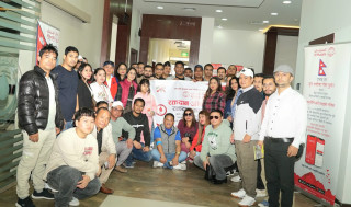 एफएनजे शाखा कुवेतको आयोजनामा रक्तदान सम्पन्न, ७५ नेपालीले गरे रक्तदान