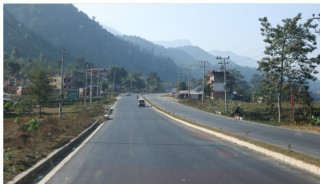 पोखरा सडकको पूर्वीखण्ड कालोपत्र हुन ६.८ किलोमिटर मात्रै बाँकी