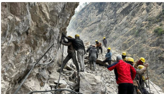 चीन जोड्ने बेनीघाट–लार्के सडक : पाङसिङसम्म पुग्यो मोटरबाटो