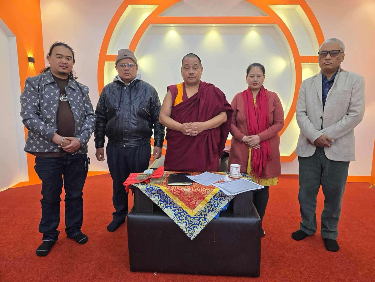 नेपाल तामाङ घेदुङ कुवेतद्वारा सोनाम ग्युर्मीको उपचारका लागि १ लाख १५ हजार सहयोग