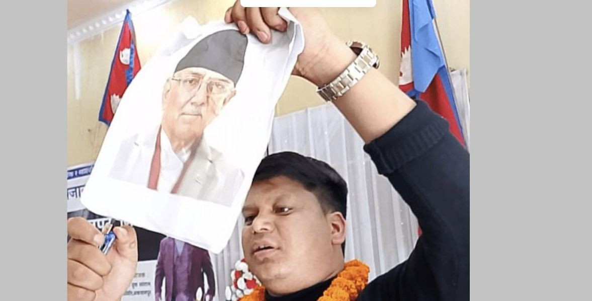 प्रचण्डको फोटो जलाउने राप्रपाका नेता छुटाउन पुगे माओवादी नेताहरू