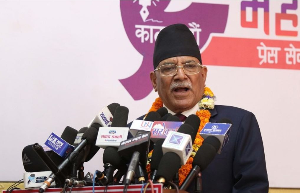 पत्रकार किशोर श्रेष्ठको रिहाइ गर्न प्रचण्डको माग