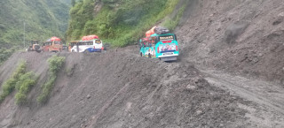 म्याग्दीको  बेनी–दरवाङ सडक सञ्चालनमा आयो