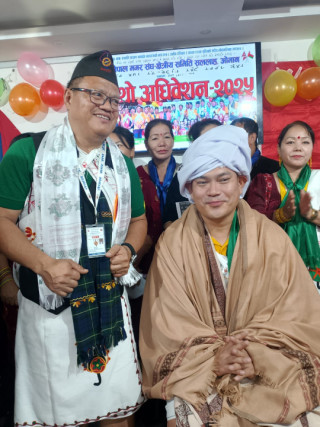 नेपाल मगर संघ क्षेत्रीय समिती सललाह ओमनको  चौथो अधिवेशन सम्पन्न,  अध्यक्षमा दिपक सिंजाली मगर