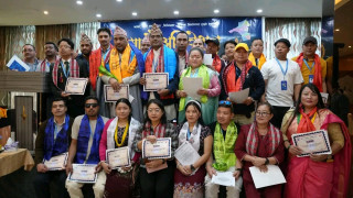 खोटाङ कुवेत सम्पर्क मञ्चको सातौं अधिवेशन सम्पन्न, विष्णु भट्टराई पुनः अध्यक्षमा निर्वाचित