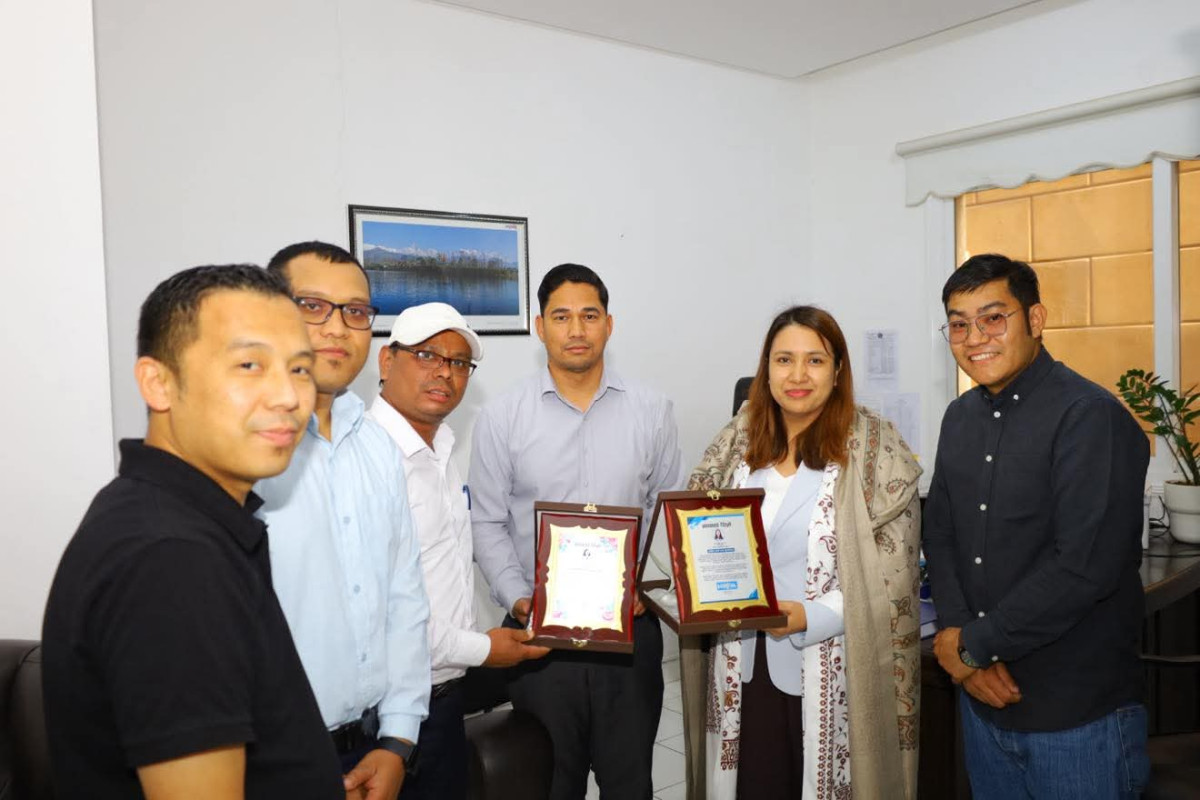 नेपाली राजदूतावास कुवेतकी काउन्सेलर रानालाई बिदाइ तथा सम्मान
